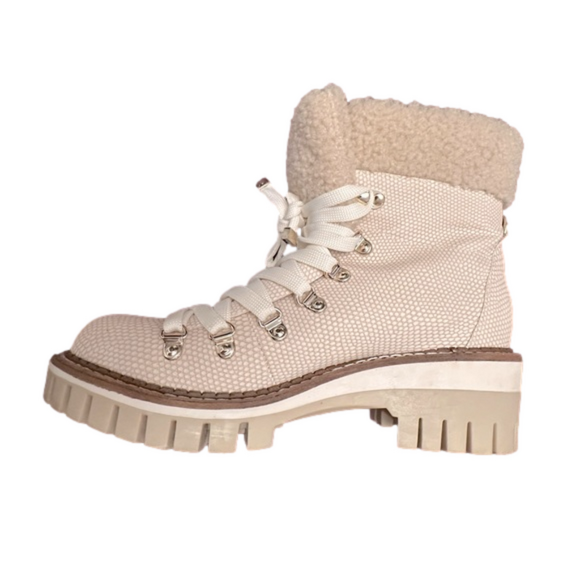 Jennifer Lopez Avena Ivory Winter Boot Size 7M - Picture 9 of 11
